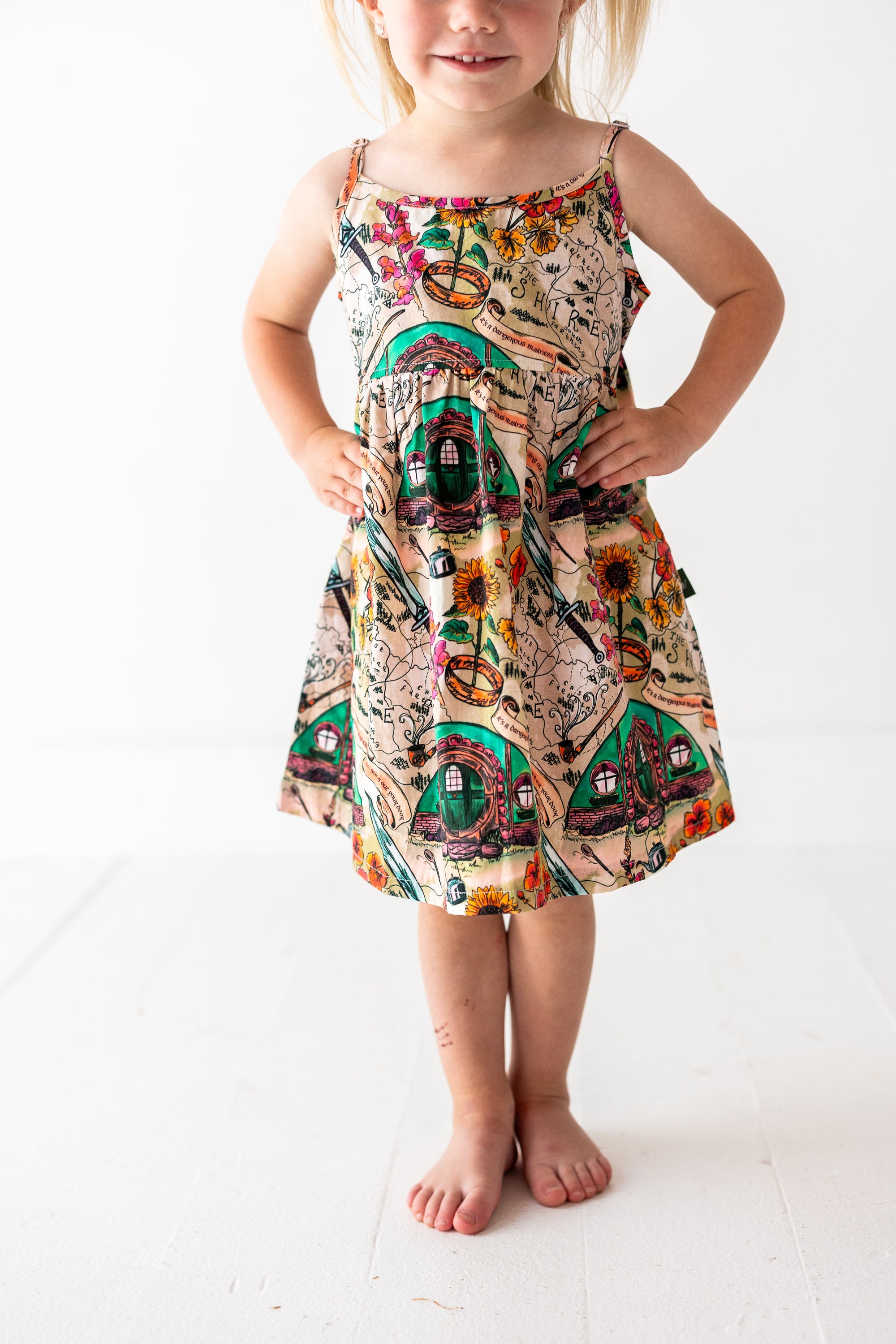 The Lord of the Rings™ Map of the Shire Kids Wander Dress (Little Kid)