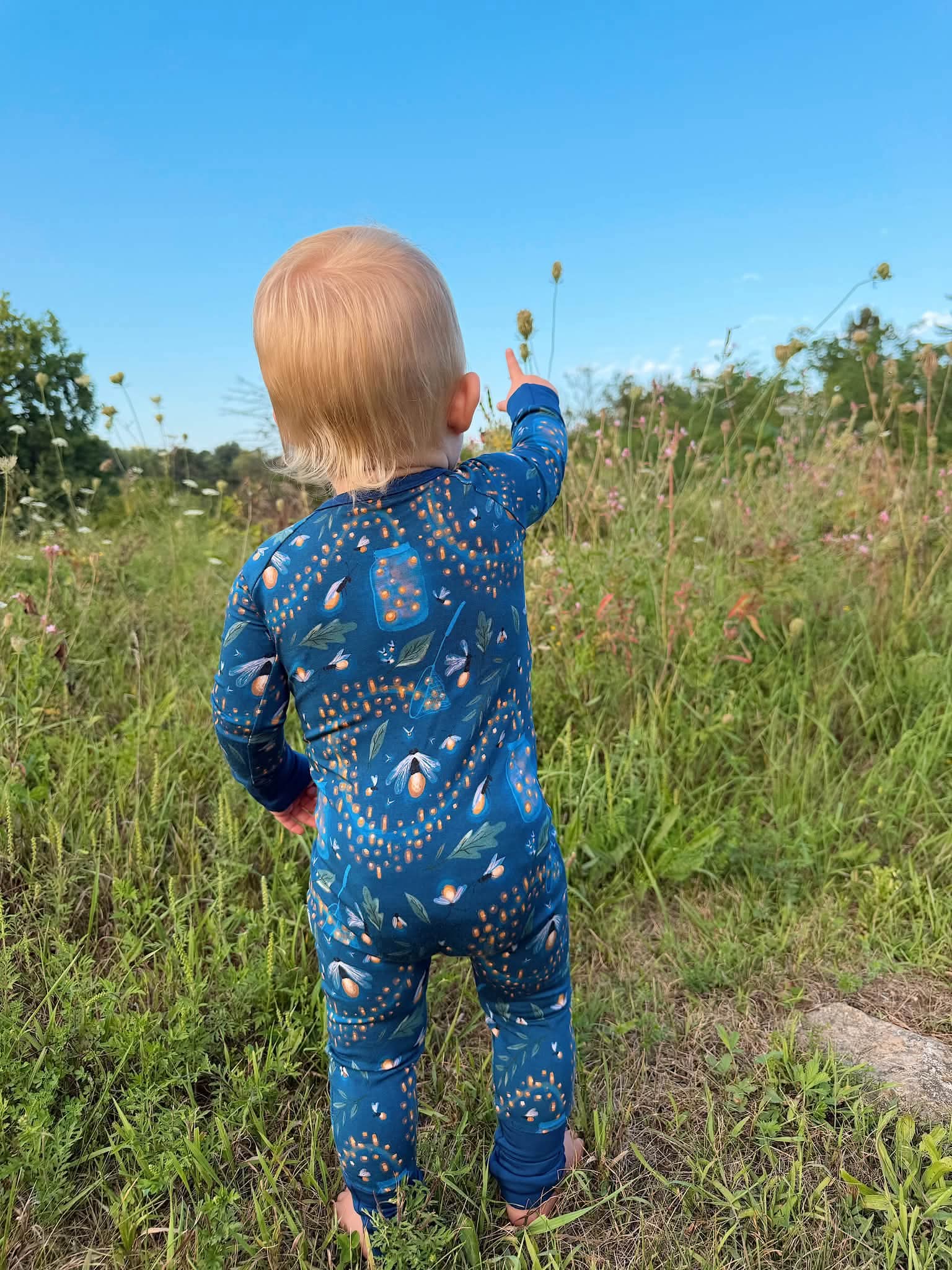 Lightning Catcher Zip Romper