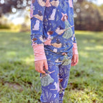 Familiar Flight Two-Piece Pajama Set