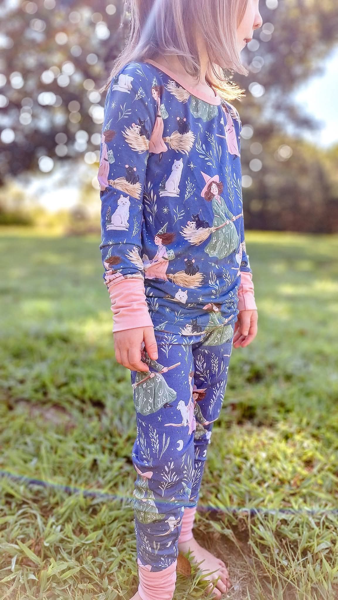 Familiar Flight Two-Piece Pajama Set