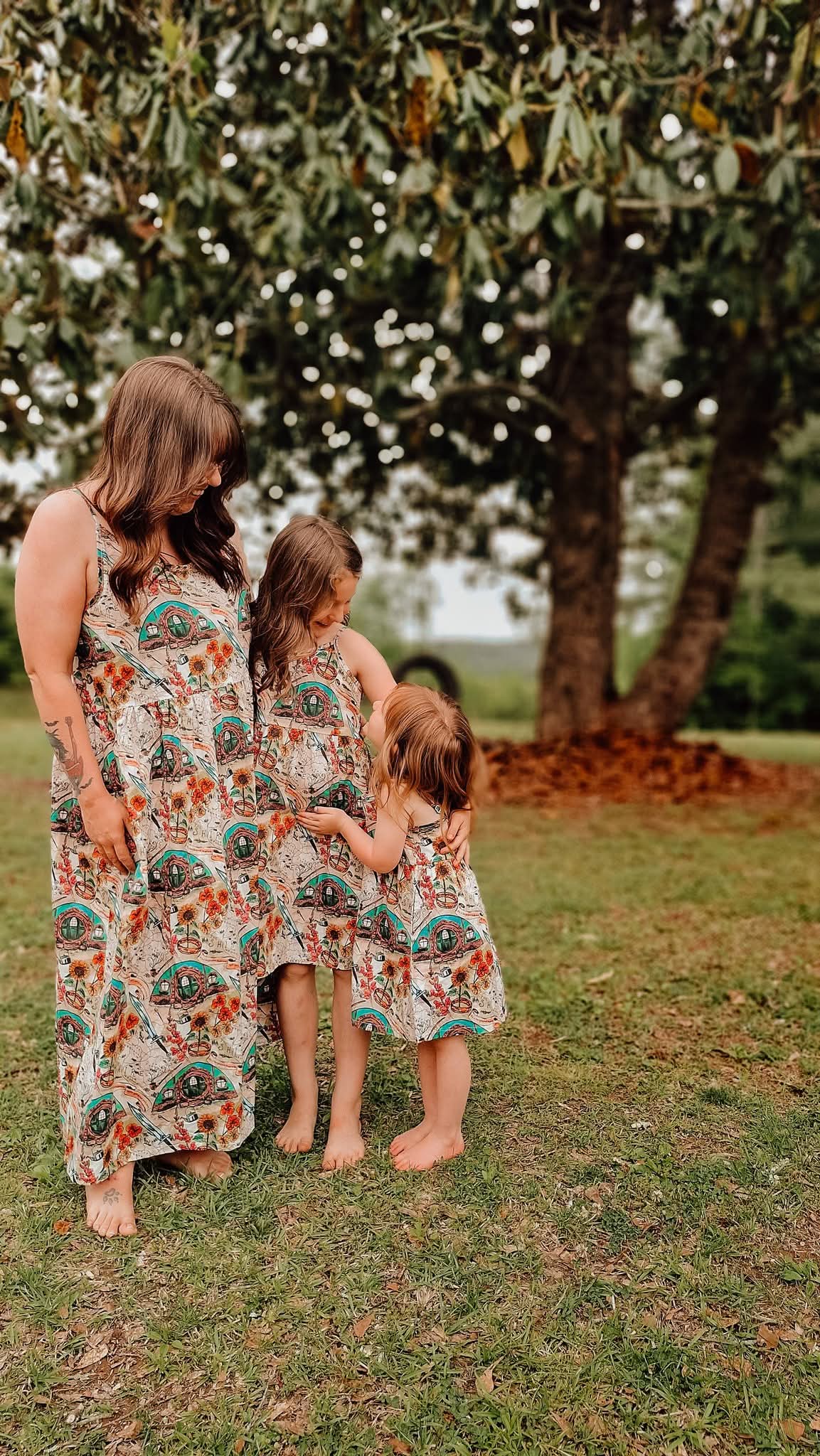 The Lord of the Rings™ Map of the Shire Kids Wander Dress (Big Kid)