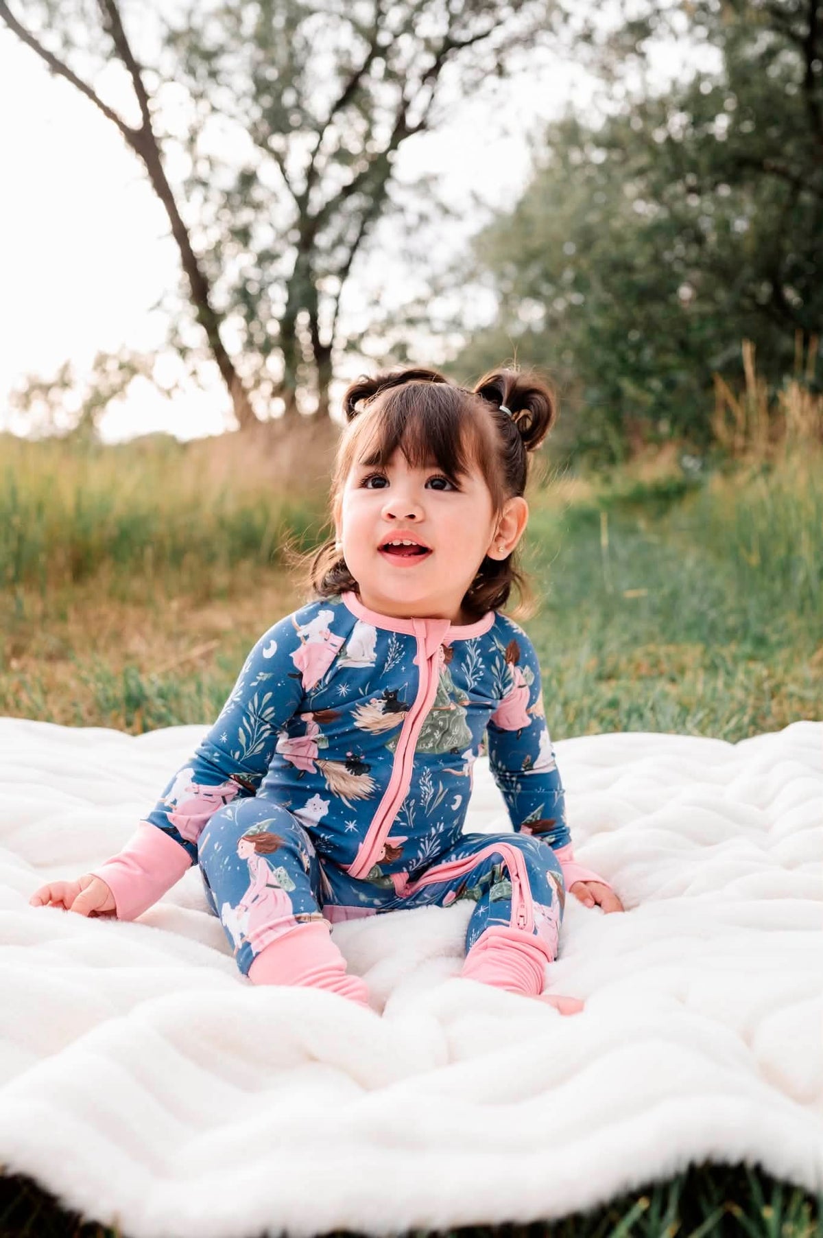 Familiar Flight Zip Romper