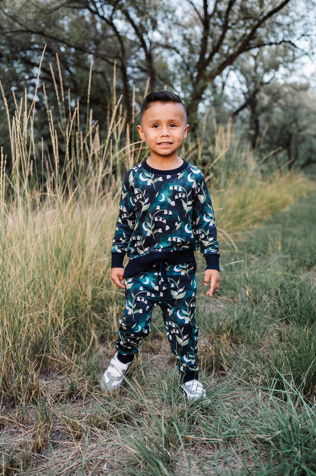 Boo Bells in Moonlight Kids' Jogger Set