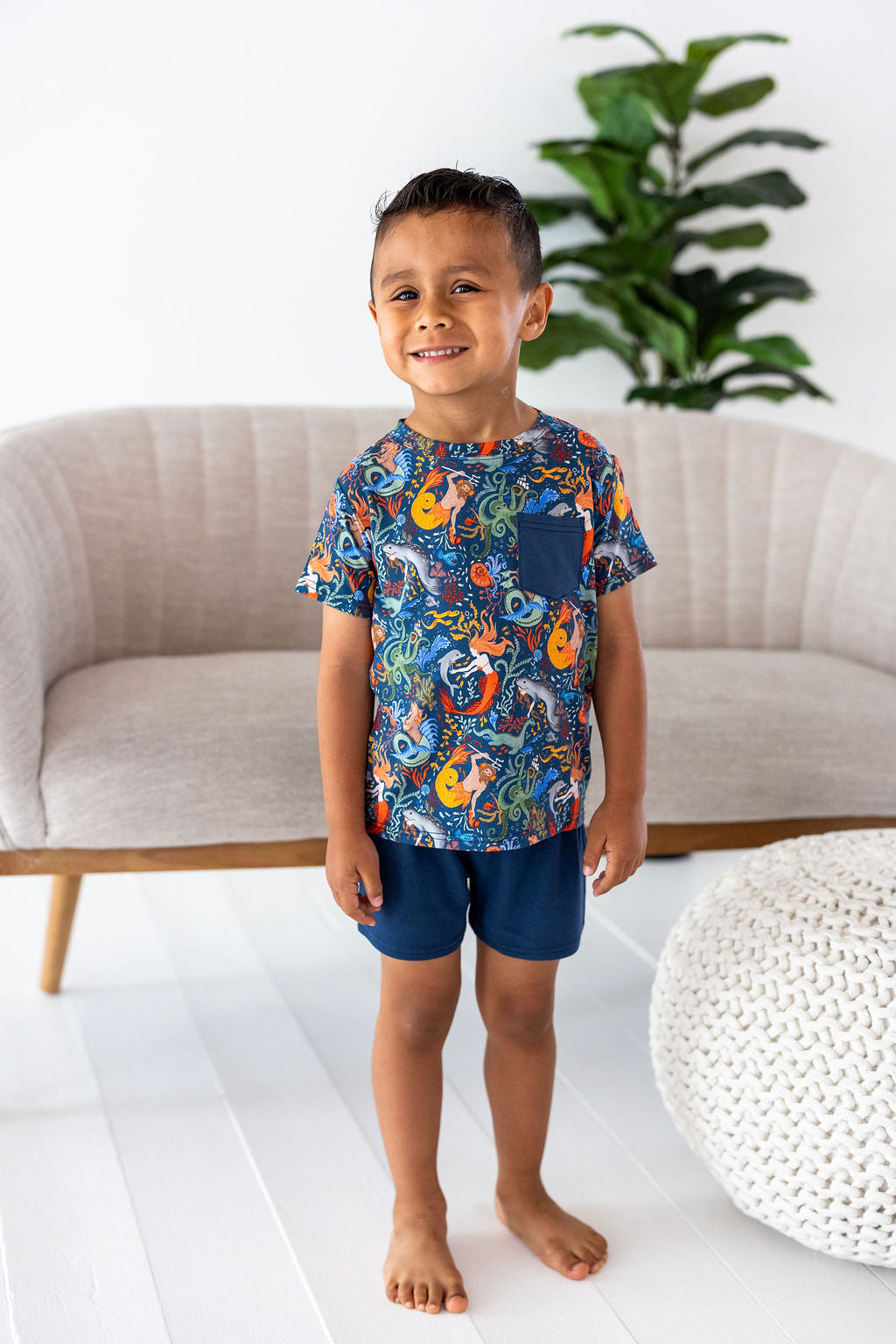 Under the Seaologie Kids Short Set — lifestyle