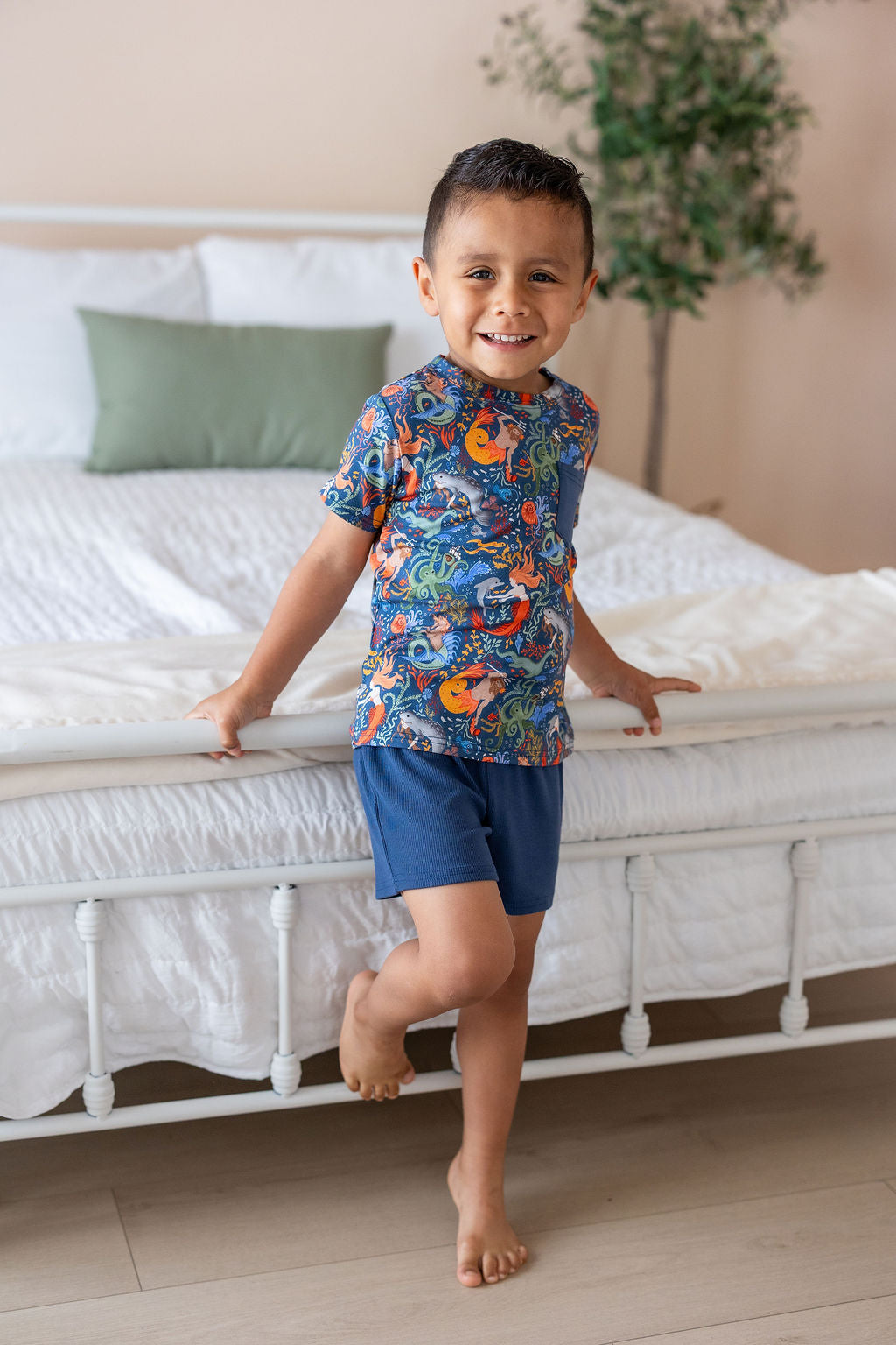 Under the Seaologie Kids Short Set — lifestyle