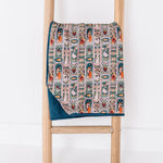 springtime stained glass quilted blanket 1