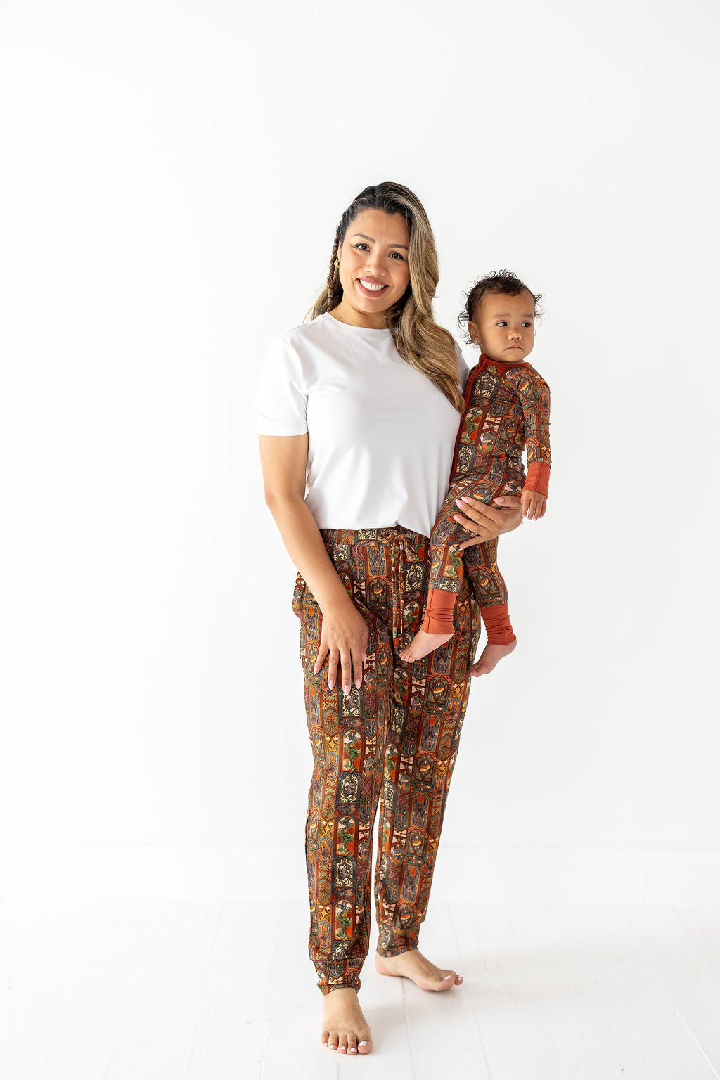 LOTR Stained Glass Adult Joggers — lifestyle