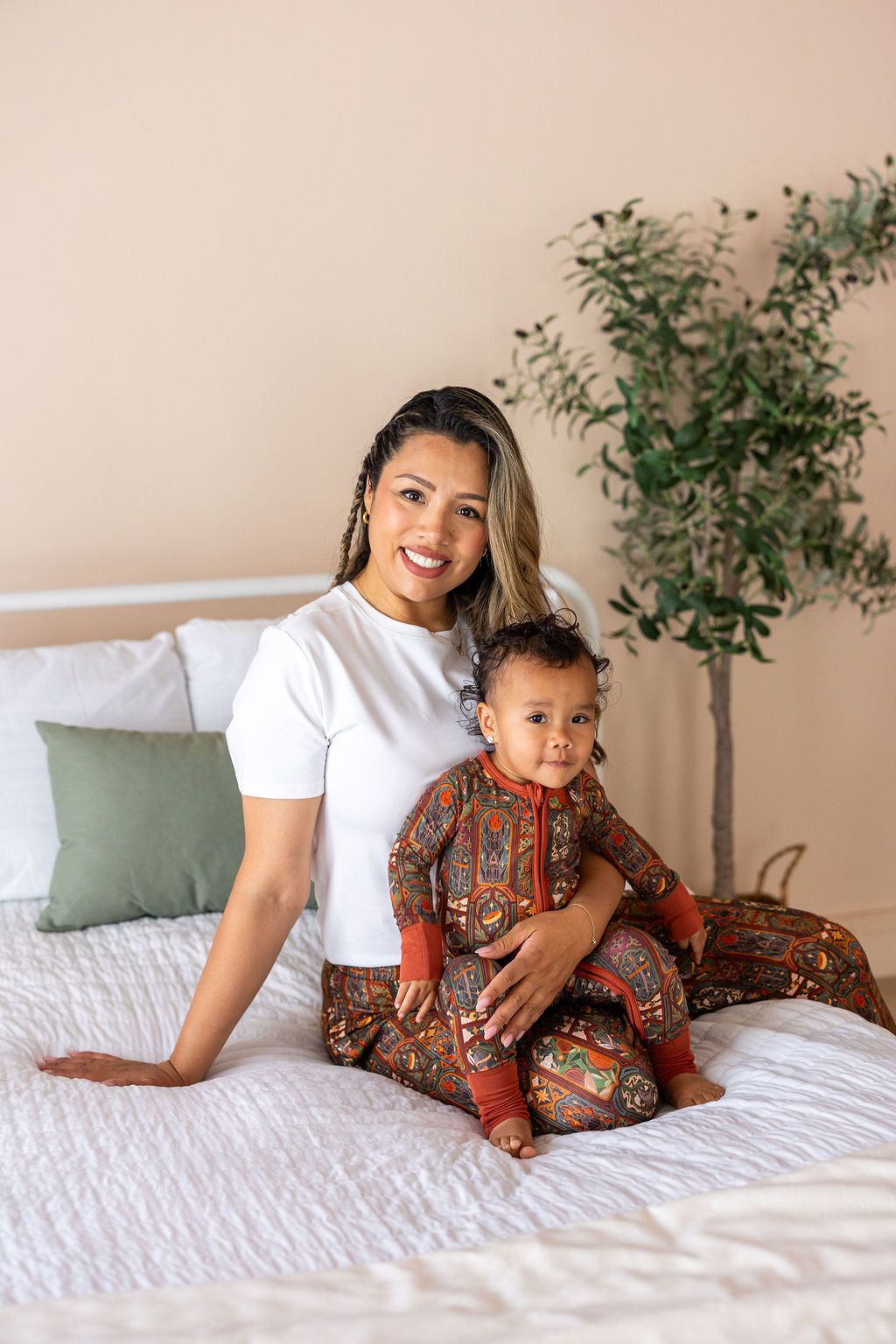 LOTR Stained Glass Zip Romper — lifestyle