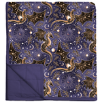 Violent Skies Quilted Oversized Blanket — flatlay