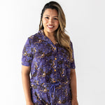 Violent Skies Womens Short-Sleeve PJ Set — lifestyle